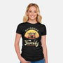 Outdoors Heelers-Womens-Fitted-Tee-retrodivision