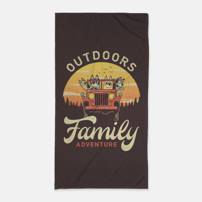 Outdoors Heelers-None-Beach-Towel-retrodivision