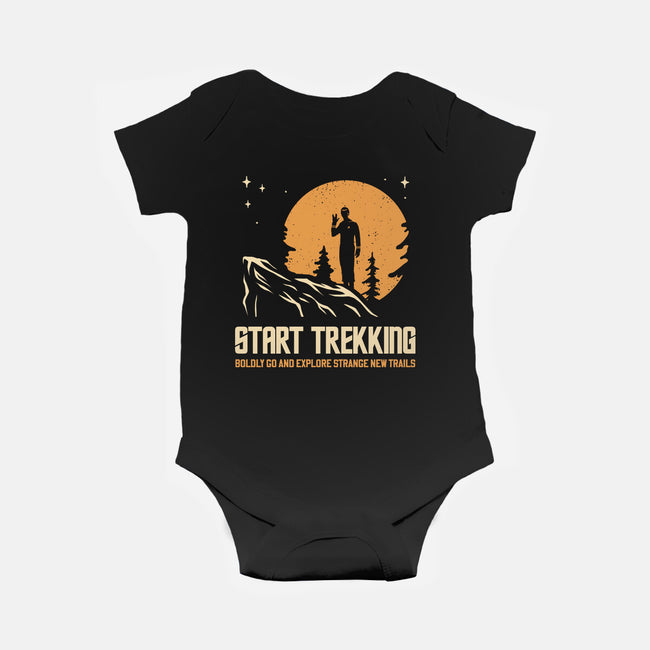 Start Trekking-Baby-Basic-Onesie-retrodivision