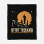 Start Trekking-None-Fleece-Blanket-retrodivision