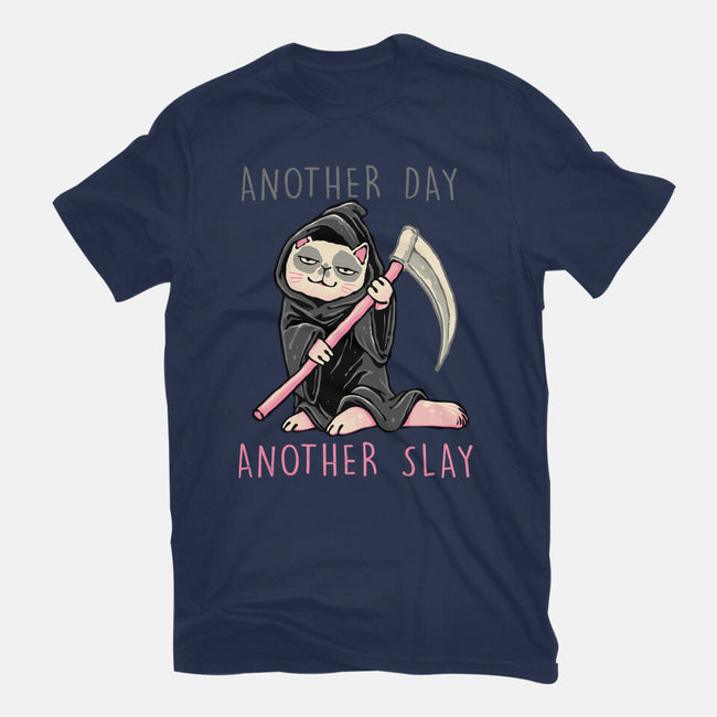 Another Day Another Slay-Womens-Fitted-Tee-glitchygorilla