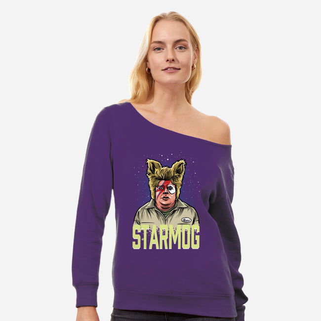 Starmog-Womens-Off Shoulder-Sweatshirt-zascanauta