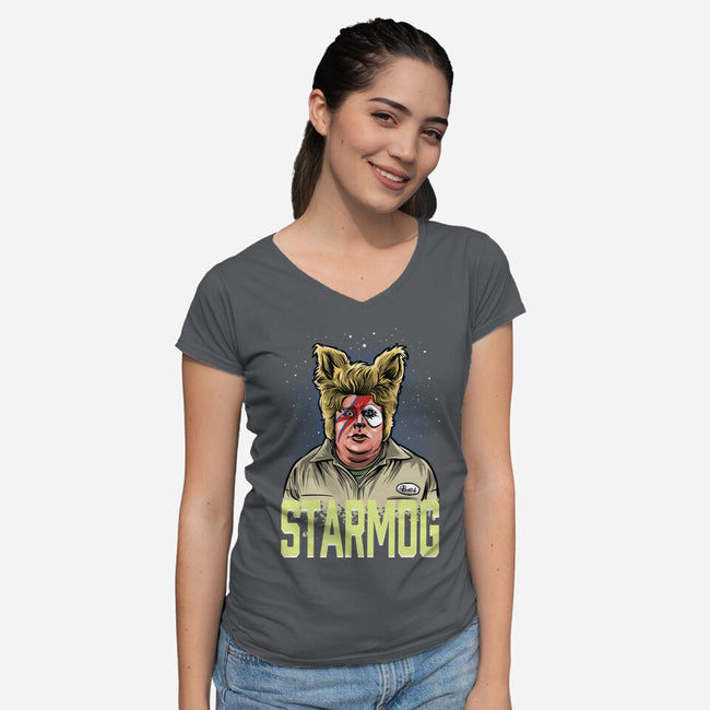 Starmog-Womens-V-Neck-Tee-zascanauta