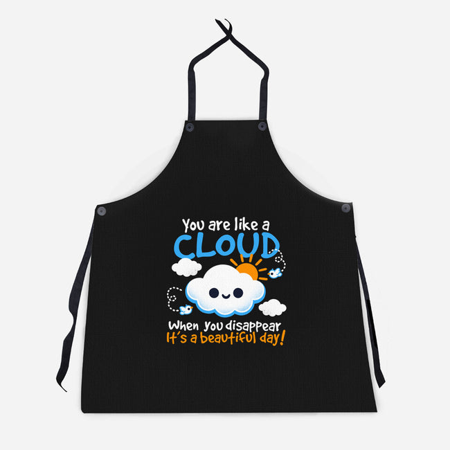 Like A Cloud-Unisex-Kitchen-Apron-NemiMakeit