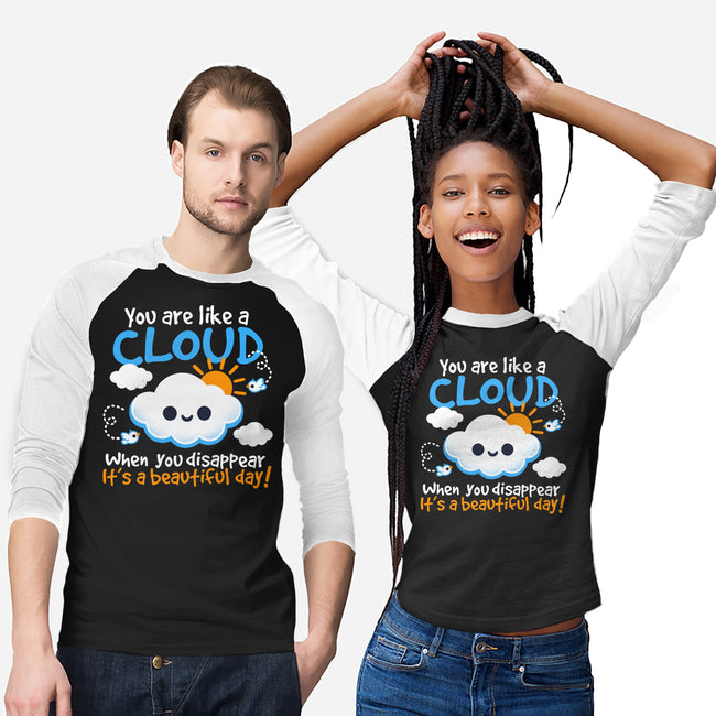 Like A Cloud-Unisex-Baseball-Tee-NemiMakeit