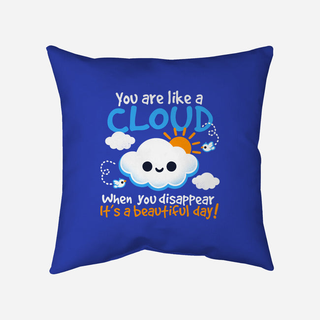 Like A Cloud-None-Non-Removable Cover w Insert-Throw Pillow-NemiMakeit