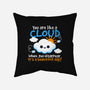 Like A Cloud-None-Removable Cover-Throw Pillow-NemiMakeit