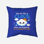 Like A Cloud-None-Removable Cover-Throw Pillow-NemiMakeit