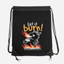 Let It Burn-None-Drawstring-Bag-NemiMakeit