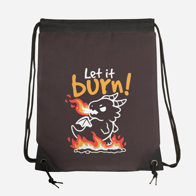 Let It Burn-None-Drawstring-Bag-NemiMakeit