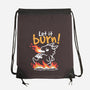 Let It Burn-None-Drawstring-Bag-NemiMakeit