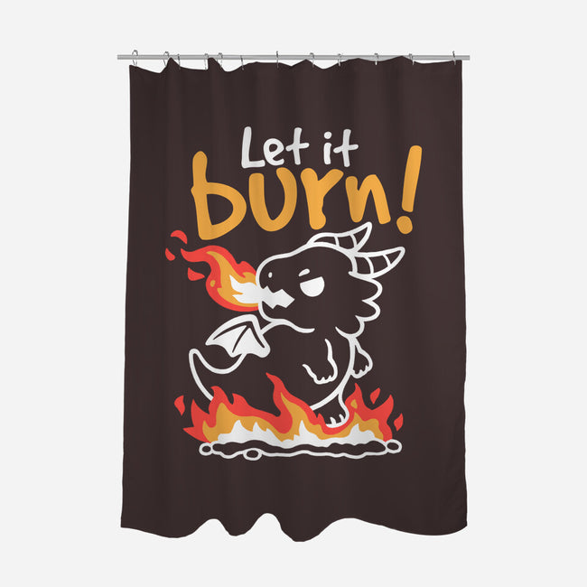 Let It Burn-None-Polyester-Shower Curtain-NemiMakeit