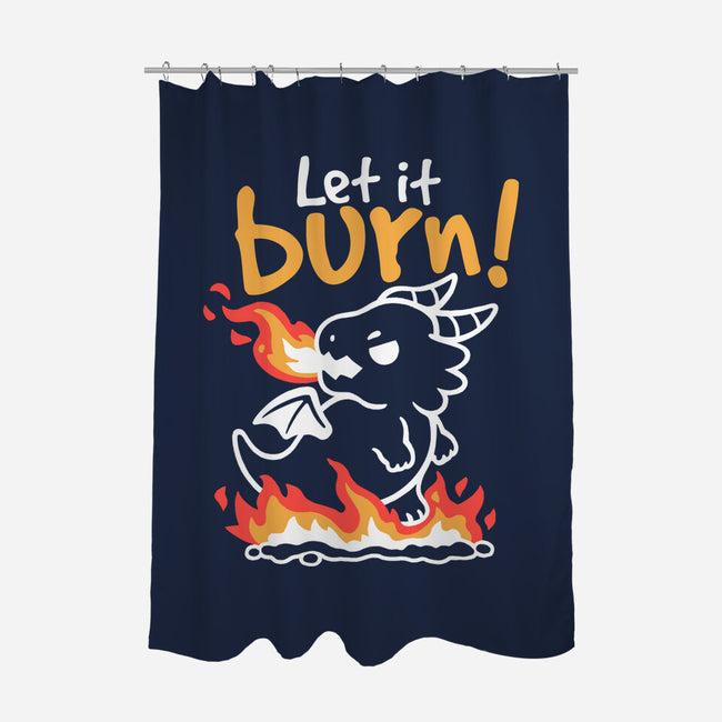 Let It Burn-None-Polyester-Shower Curtain-NemiMakeit