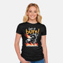 Let It Burn-Womens-Fitted-Tee-NemiMakeit