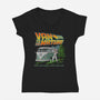 Van To The Nature-Womens-V-Neck-Tee-NMdesign