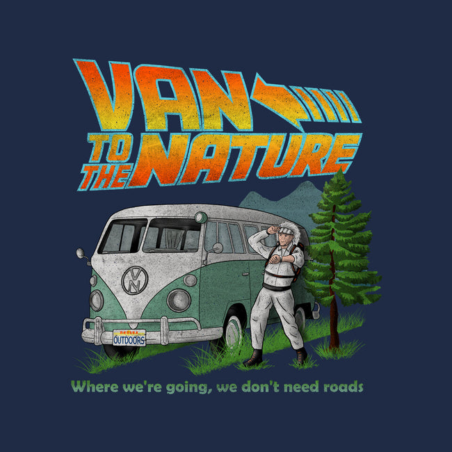 Van To The Nature-Womens-V-Neck-Tee-NMdesign