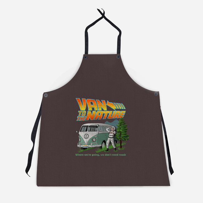 Van To The Nature-Unisex-Kitchen-Apron-NMdesign