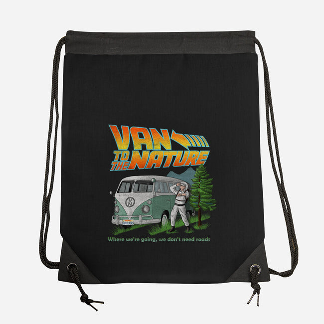 Van To The Nature-None-Drawstring-Bag-NMdesign