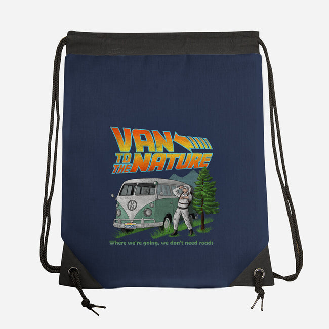 Van To The Nature-None-Drawstring-Bag-NMdesign