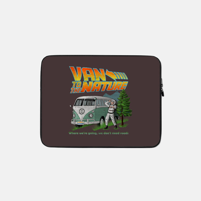 Van To The Nature-None-Zippered-Laptop Sleeve-NMdesign