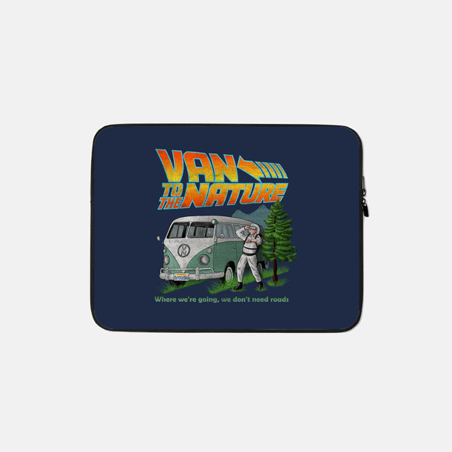 Van To The Nature-None-Zippered-Laptop Sleeve-NMdesign