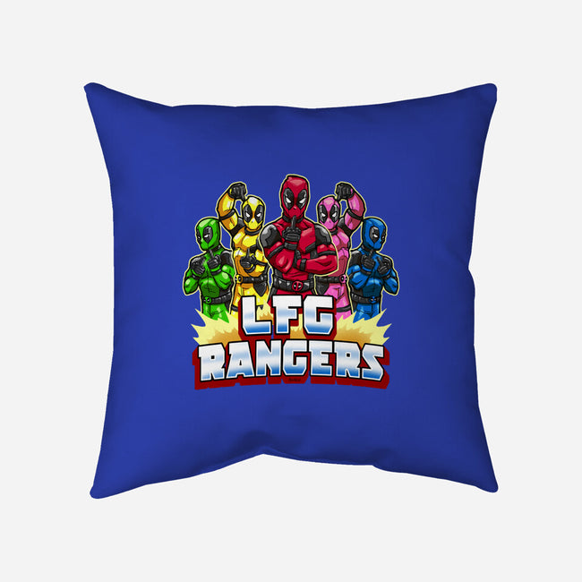 LFG Rangers-None-Non-Removable Cover w Insert-Throw Pillow-Andriu