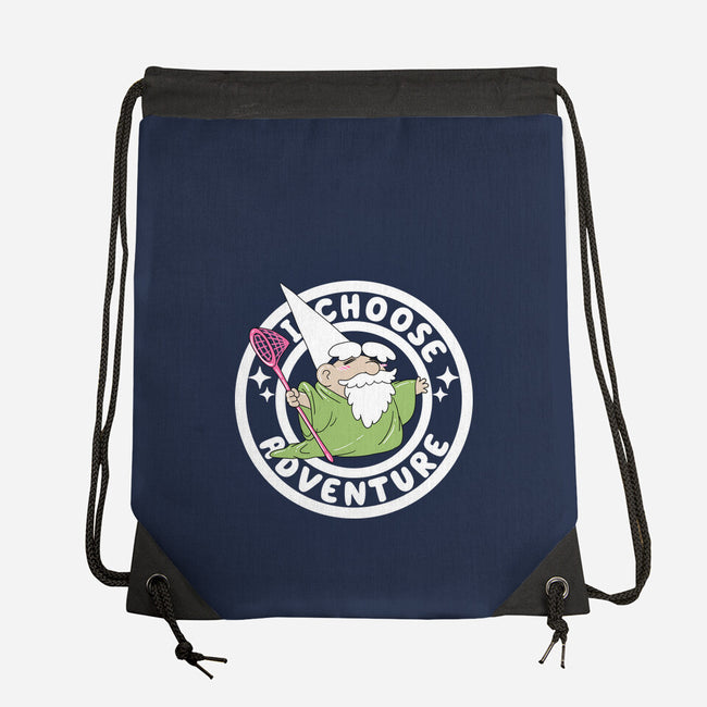 I Choose Adventure-None-Drawstring-Bag-naomori