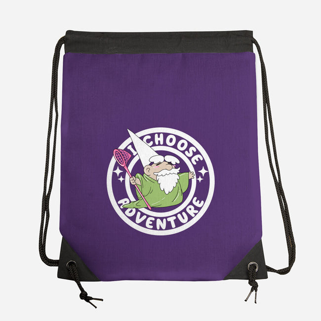 I Choose Adventure-None-Drawstring-Bag-naomori