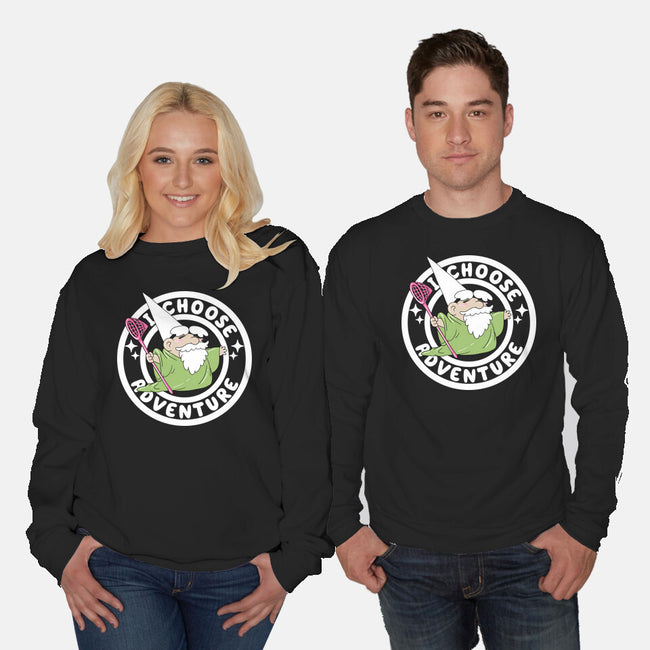 I Choose Adventure-Unisex-Crew Neck-Sweatshirt-naomori