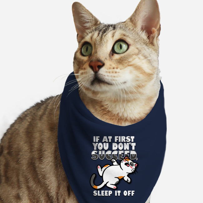 Sleep It Off-Cat-Bandana-Pet Collar-Boggs Nicolas