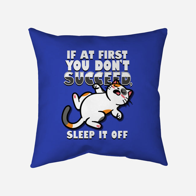 Sleep It Off-None-Removable Cover-Throw Pillow-Boggs Nicolas