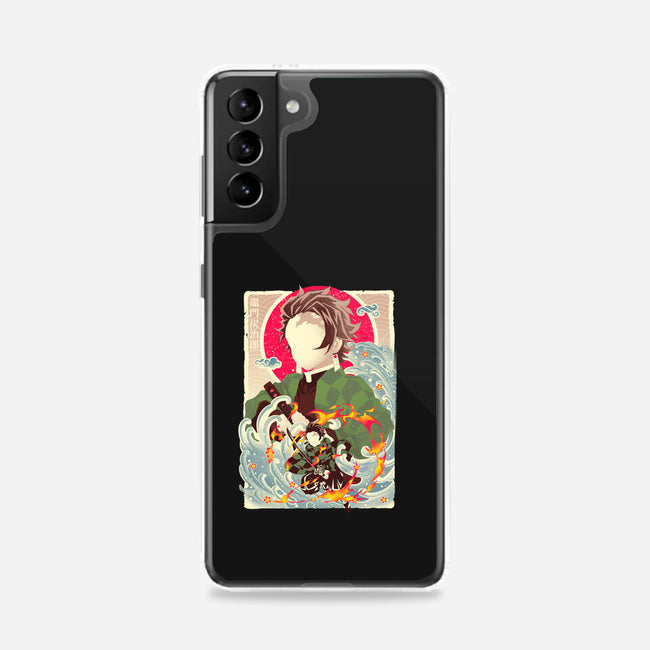 Great Wave Tanjiro-Samsung-Snap-Phone Case-hypertwenty