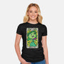 The Disgusted-Womens-Fitted-Tee-turborat14