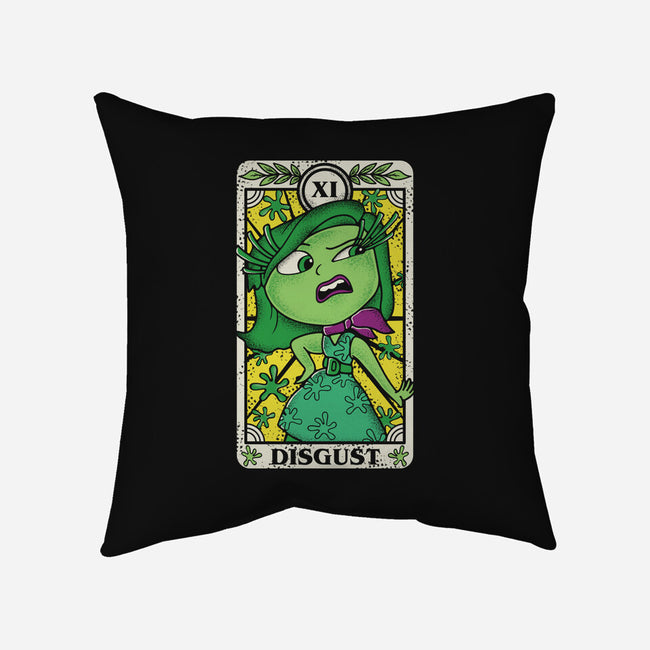 The Disgusted-None-Removable Cover-Throw Pillow-turborat14