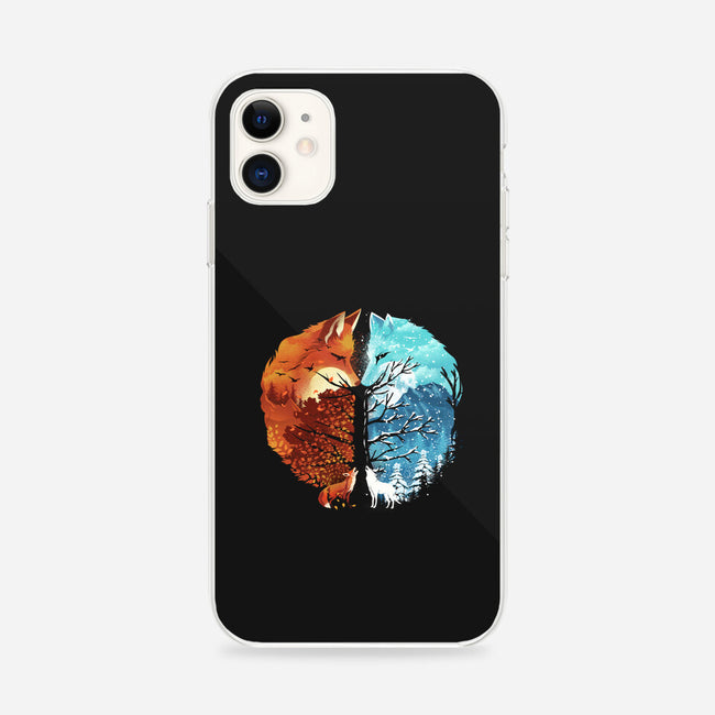 Fire And Ice-iPhone-Snap-Phone Case-dandingeroz
