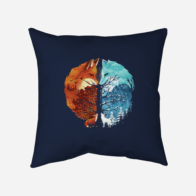 Fire And Ice-None-Removable Cover w Insert-Throw Pillow-dandingeroz