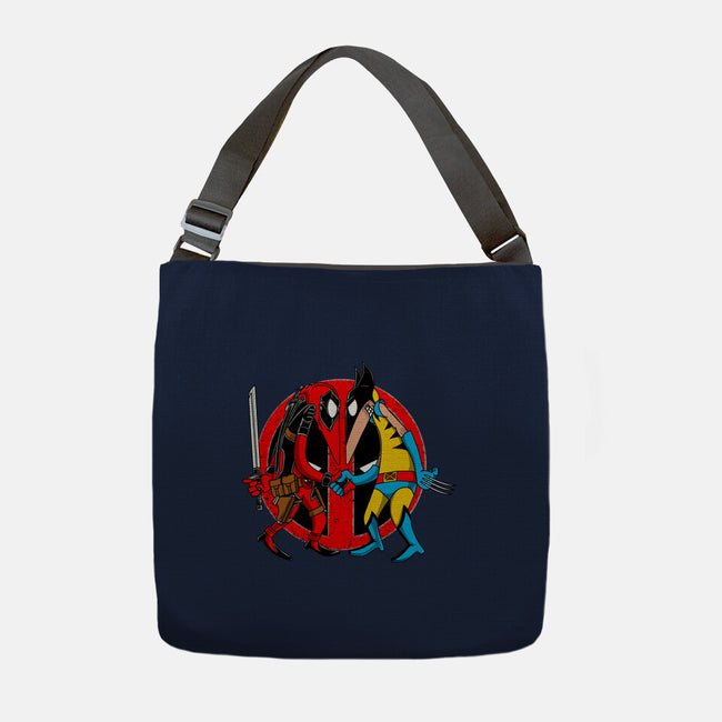 Deadvrine-None-Adjustable Tote-Bag-joerawks