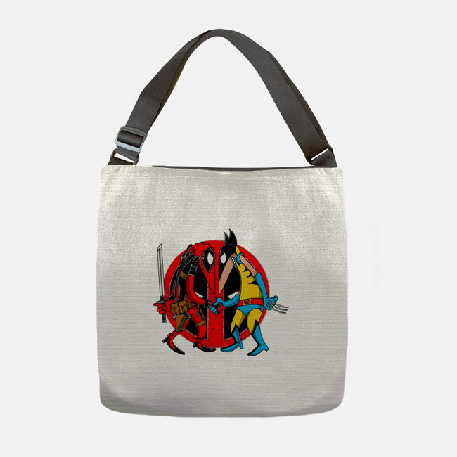 Deadvrine-None-Adjustable Tote-Bag-joerawks