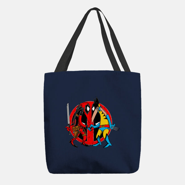 Deadvrine-None-Basic Tote-Bag-joerawks