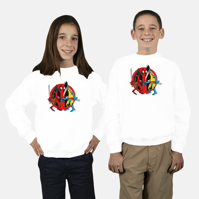 Deadvrine-Youth-Crew Neck-Sweatshirt-joerawks