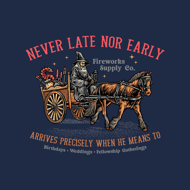 Never Late Nor Early-None-Drawstring-Bag-glitchygorilla