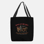 Never Late Nor Early-None-Basic Tote-Bag-glitchygorilla