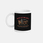 Never Late Nor Early-None-Mug-Drinkware-glitchygorilla