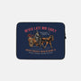 Never Late Nor Early-None-Zippered-Laptop Sleeve-glitchygorilla