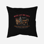 Never Late Nor Early-None-Removable Cover w Insert-Throw Pillow-glitchygorilla