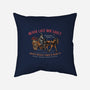 Never Late Nor Early-None-Removable Cover w Insert-Throw Pillow-glitchygorilla