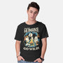 Tired Of Humans-Mens-Basic-Tee-Heyra Vieira