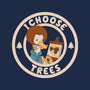 I Choose Trees-Womens-Basic-Tee-naomori