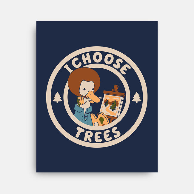 I Choose Trees-None-Stretched-Canvas-naomori