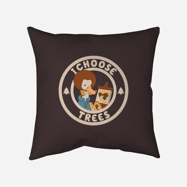 I Choose Trees-None-Removable Cover w Insert-Throw Pillow-naomori